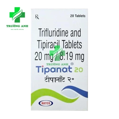 Tipanat 20mg Natco - Thuốc điều trị ung thư đại trực tràng