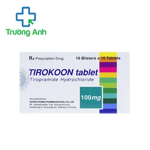 Tirokoon Tablet - Thuốc điều trị co thắt dạ dày ruột của Hàn Quốc