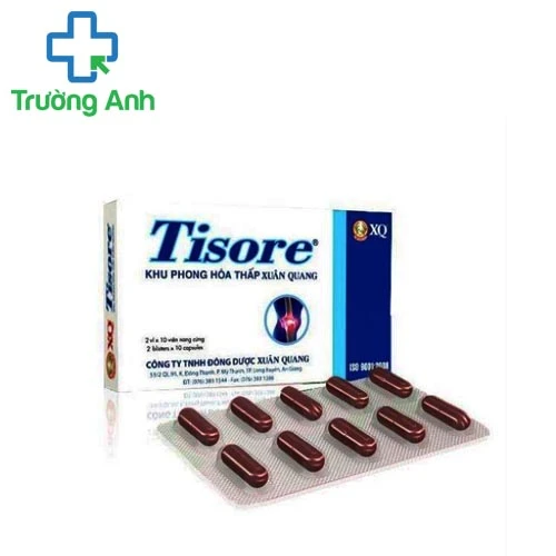 Tisore 1100mg - Giúp điều trị đau nhức cơ gân và khớp xương hiệu quả
