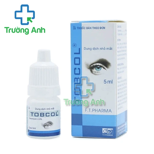 Tobcol 5ml F.T.Pharma - Điều trị các nhiễm khuẩn ở mắt