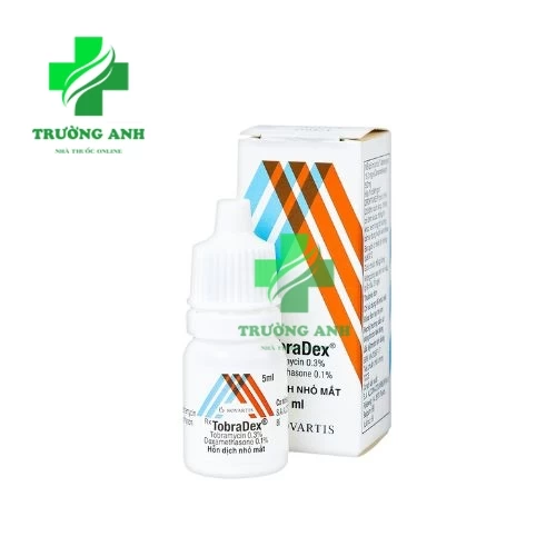 Tobradex 5ml - Thuốc điều trị nhiễm khuẩn mắt hiệu quả của Bỉ