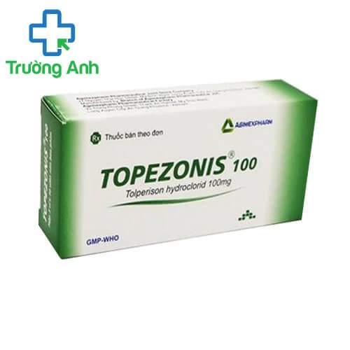 TOPEZONIS 100 - Thuốc điều trị co cứng cơ của Agimexpharm