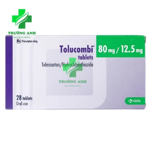 Tolucombi 80mg/ 12.5mg Tablets- Thuốc điều trị tăng huyết áp vô căn của Slovenia