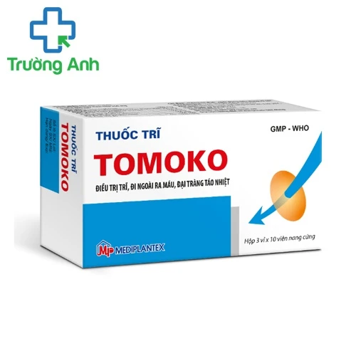 Thuốc trĩ Tomoko - Giúp điều trị bệnh trĩ hiệu quả của Mediplantex
