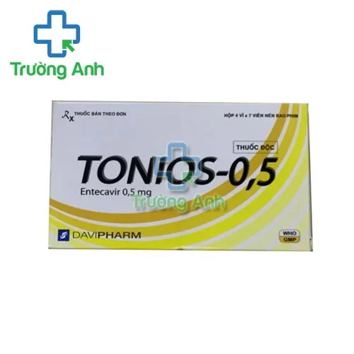 Tonios-0,5 Davipharm - Thuốc điều trị viêm gan B