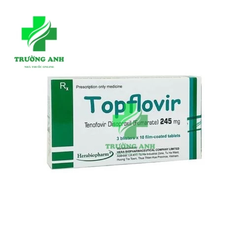 Topflovir 245mg - Thuốc điều trị HIV-1 hiệu quả của Hera