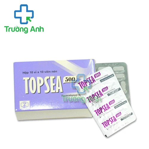 Topsea 500 - Thuốc giảm đau, hạ sốt của Dopharma