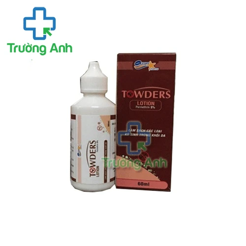 Towders Lotion 60ml - Điều trị ghẻ ngứa, ký sinh trùng hiệu quả