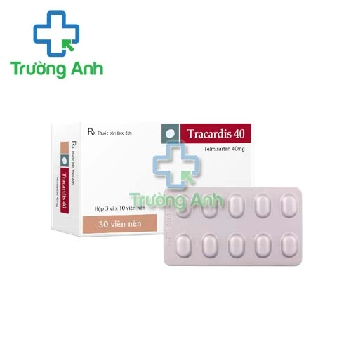 Tracardis 40 TV.Pharm - Thuốc điều trị tăng huyết áp