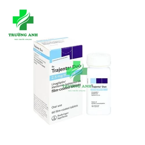 Trajenta Duo 2.5mg/850mg Boehringer Ingelheim - Trị tiểu đường