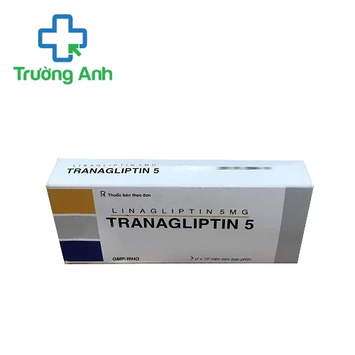 Tranagliptin 5 - Thuốc điều trị đái tháo đường của Tipharco