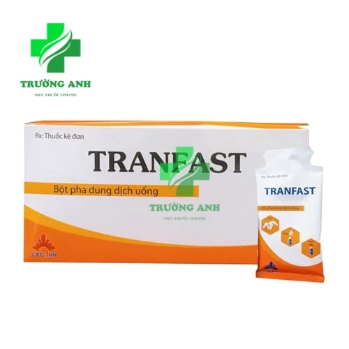 Tranfast - Thuốc rửa đại tràng của CPC1HN