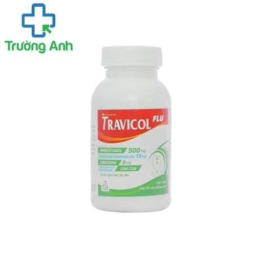 Travicol Flu (lọ) - Điều trị các triệu chứng cảm cúm hiệu quả