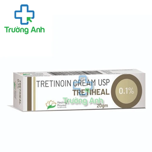 Tretiheal 0,1% 20g (Tretinoin Cream) Healing Pharma - Giảm nhăn da