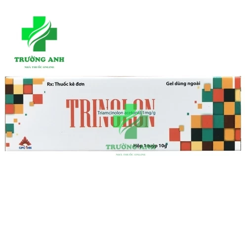 Trinolon 10g - Giúp điều trị bệnh viêm da hiệu quả (10 hộp)