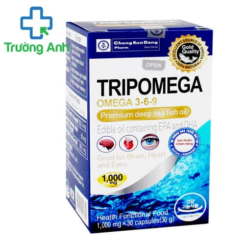 Tripomega - Bổ sung Omega 3,6,9 cho cơ thể và phát triển não bộ