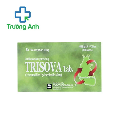 Trisova Tab - Điều trị dự phòng cơn đau thắt ngực hiệu quả