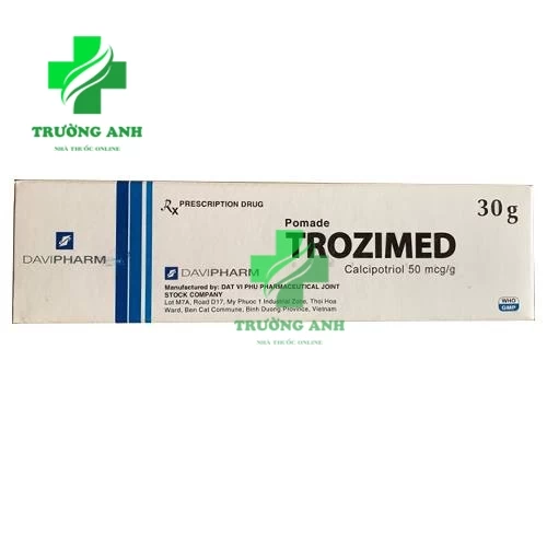 Trozimed - Thuốc điều trị vẩy nến hiệu quả của Davipharm