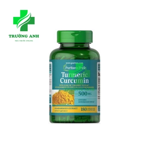 Puritan's Pride Turmeric Curcumin 500mg (180 viên)