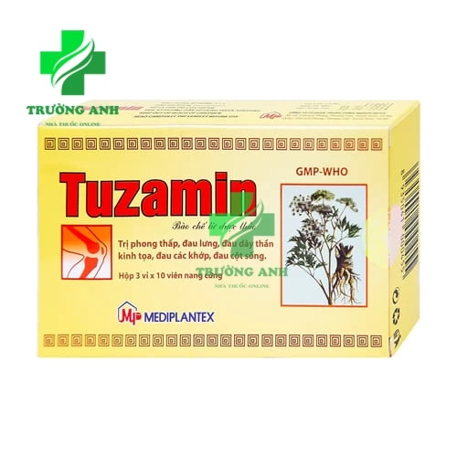 Tuzamin - Giúp điều trị đau xương khớp của Mediplantex