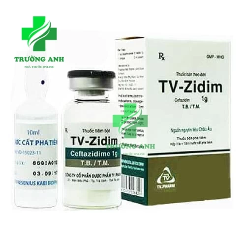 TV-Zidim 1g - Thuốc điều trị nhiễm khuẩn hiệu quả