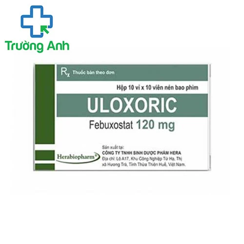 Uloxoric 120mg - Thuốc điều trị bệnh gút hiệu quả của Hera