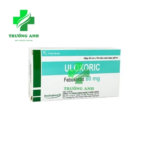 Uloxoric 80mg - Thuốc điều trị tăng acid uric máu hiệu quả