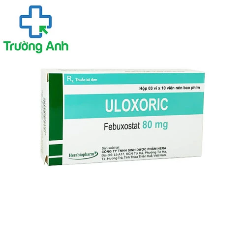 Uloxoric 80mg - Thuốc điều trị tăng acid uric máu hiệu quả