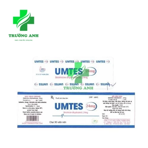 UMTES 24MG - Điều trị chóng mặt, ù tai, nghe khó hiệu quả