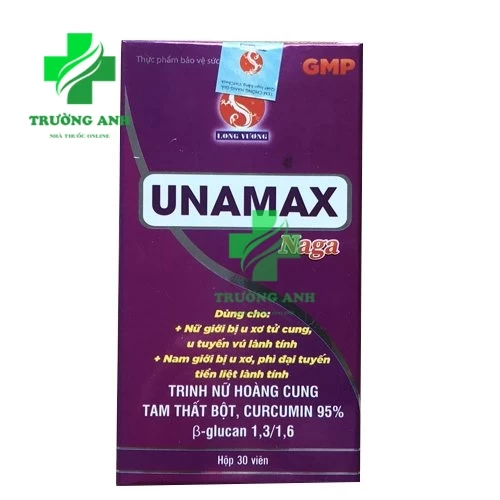 Unamax Naga Vesta Pharma - Chống oxy hóa, ức chế các khối u