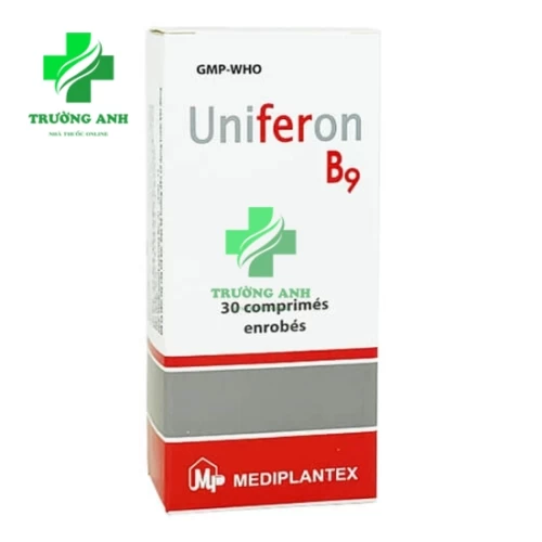 Uniferon B9 - Thuốc điều trị dự phòng thiếu sắt của Mediplantex