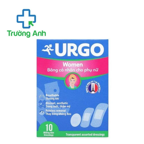 Urgo Women (gói 10 miếng) - Giúp bảo vệ các vết thương