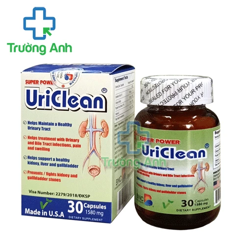 Uriclean (lọ) - Giúp đánh tan sỏi thận hiệu quả của Mỹ