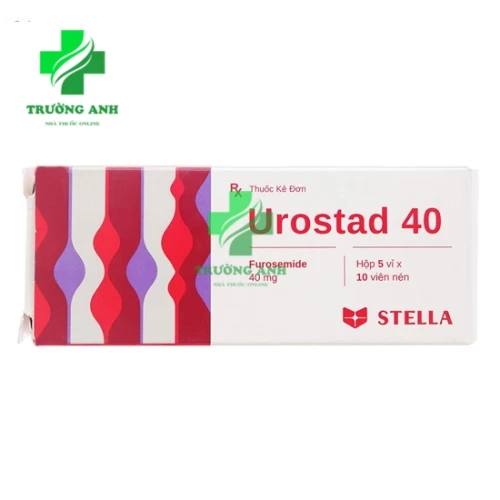 Urostad 40 - Thuốc điều trị tăng huyết áp hiệu quả