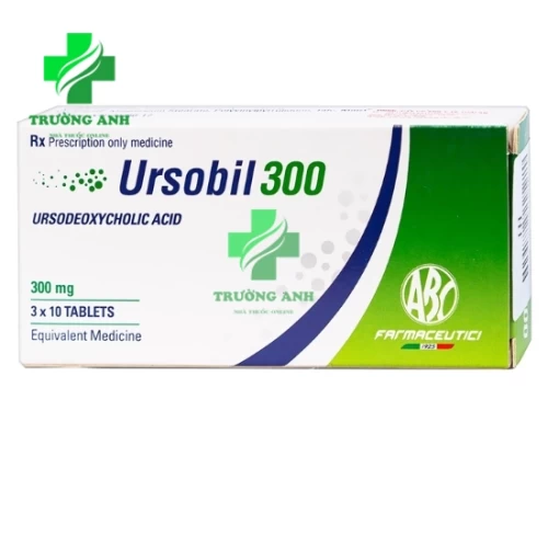 Ursobil 300mg - Thuốc cải thiện chức năng gan của Italy