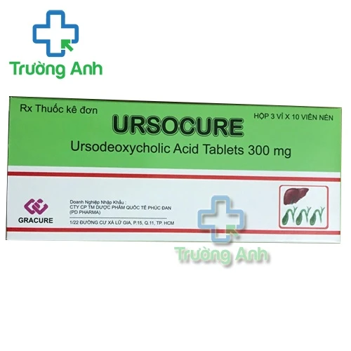 Ursocure 300mg - Thuốc điều trị sỏi túi mật của India