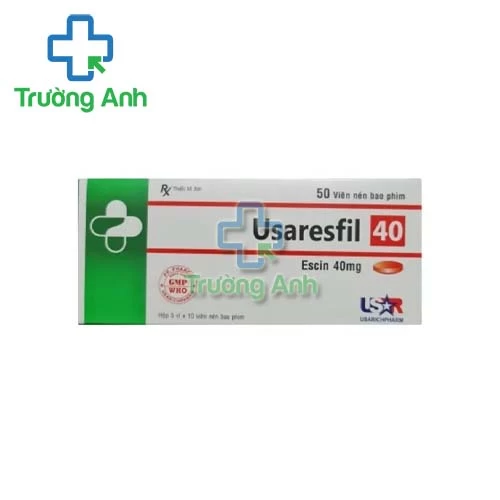 Usaresfil 40 Usarichpharm - Thuốc điều trị suy giãn tĩnh mạch