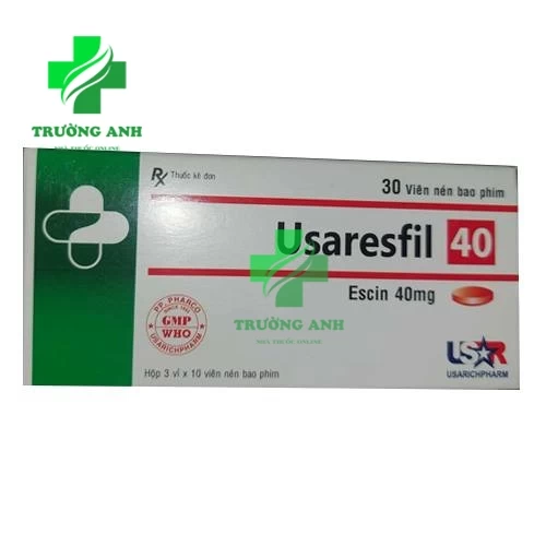 Usaresfil 40 Usarichpharm - Thuốc điều trị suy giãn tĩnh mạch