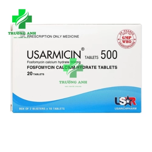 Usarmicin 500mg - Thuốc điều trị nhiễm khuẩn hiệu quả của Usarichpharm
