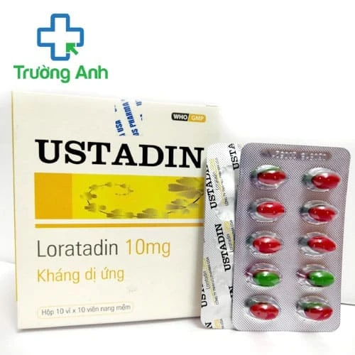 Ustadin - Điều trị viêm mũi dị ứng hắt hơi, chảy nước mũi