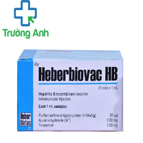Heberbiovac HB 1ml - Vắc xin phòng ngừa Viêm gan B hiệu quả của CuBa