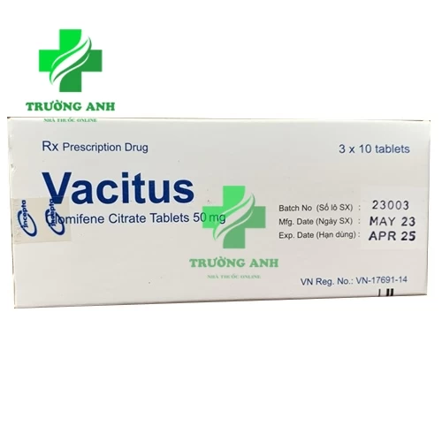 Vacitus - Thuốc điều trị chứng vô sinh hiệu quả