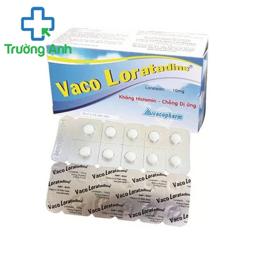 VACO LORATADINE 10mg - Thuốc trị viêm mũi dị ứng hiệu quả