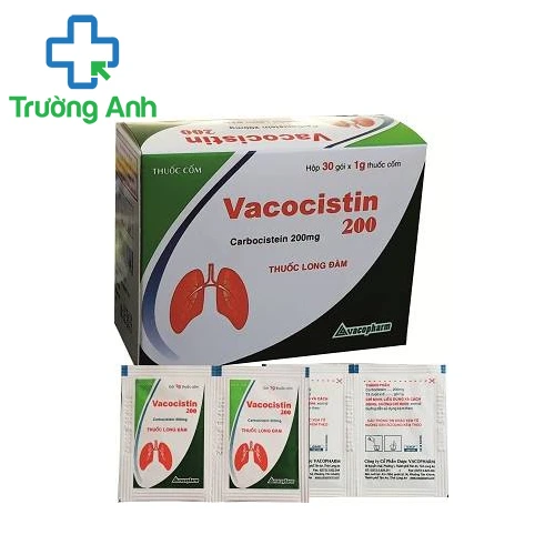 VACOCISTIN 200 - Thuốc thiêu nhầy đường hô hấp hiệu quả