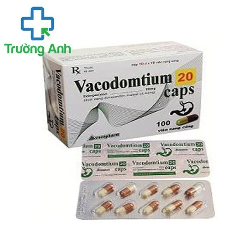 Vacodomtium 20 caps - Thuốc chống nôn và buồn nôn hiệu quả