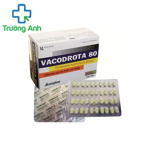 VACODROTA 80 - Thuốc chống co thắt hiệu quả của Vacopharm