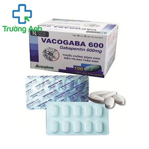 Vacogaba 600 - Thuốc điều trị động kinh cục bộ hiệu quả