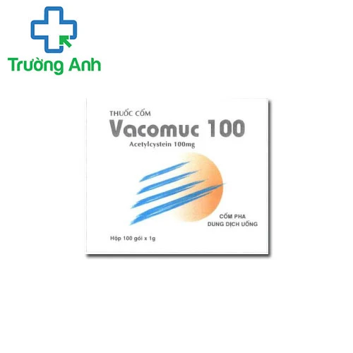 VACOMUC 100 - Điều trị rối loạn tiết dịch hô hấp của Vacopharm
