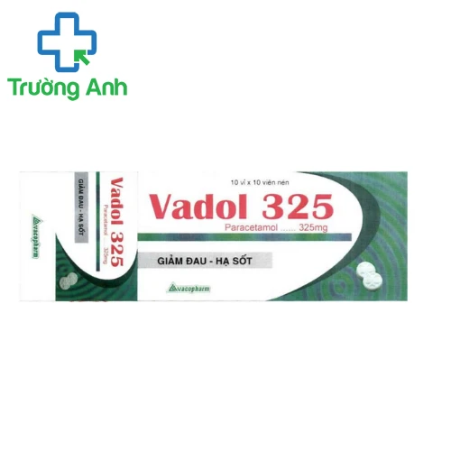 Vadol 325 caps - Thuốc giảm đau hạ sốt hiệu quả của Vacopharm