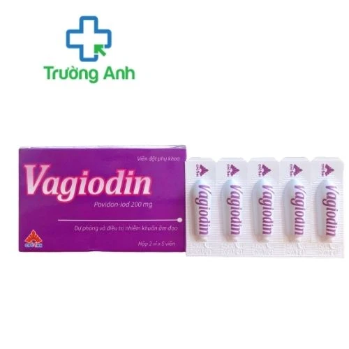 Vagiodin - Viên đặt điều trị nhiễm khuẩn âm đạo hiệu quả
